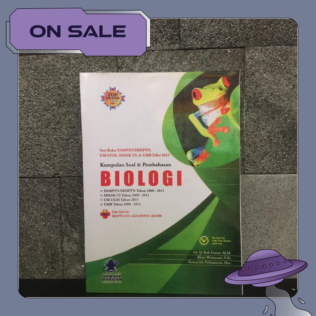 KUMPULAN SOAL & PEMBAHASAN BIOLOGI SNMPTN/SBMPTN 2008-2013, SIMAK UI 2009-2013, UM  UGM 2013, UMB 20