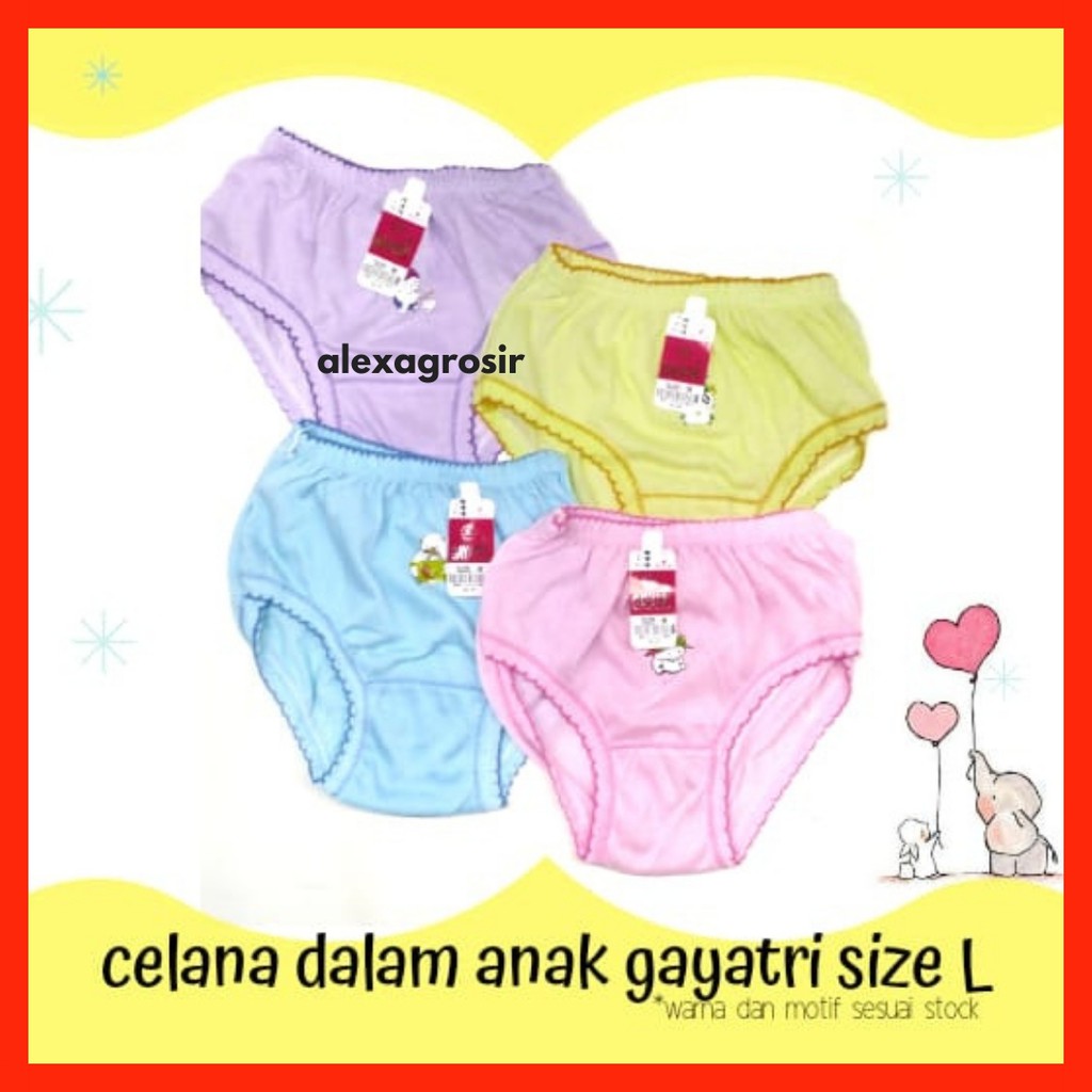 celana dalam anak perempuan/ CD gayatri size L