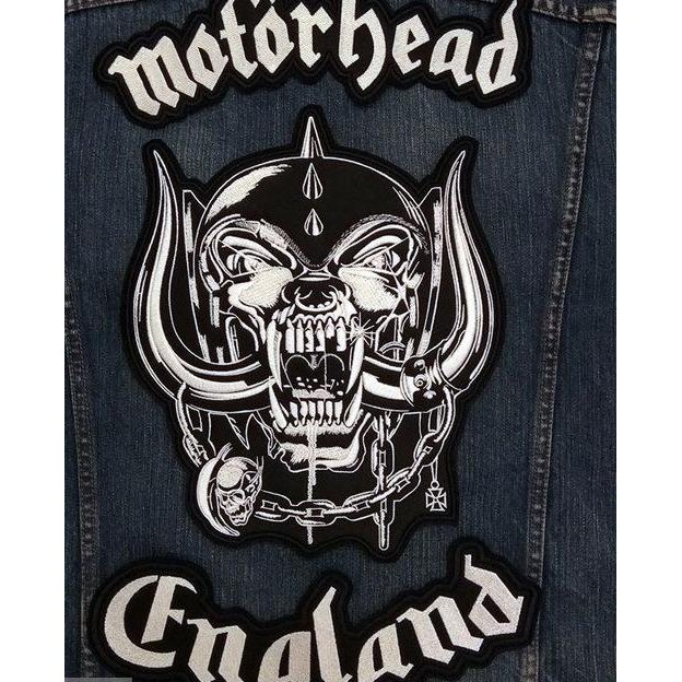 Patch / emblem bordir / backpatch motorhead