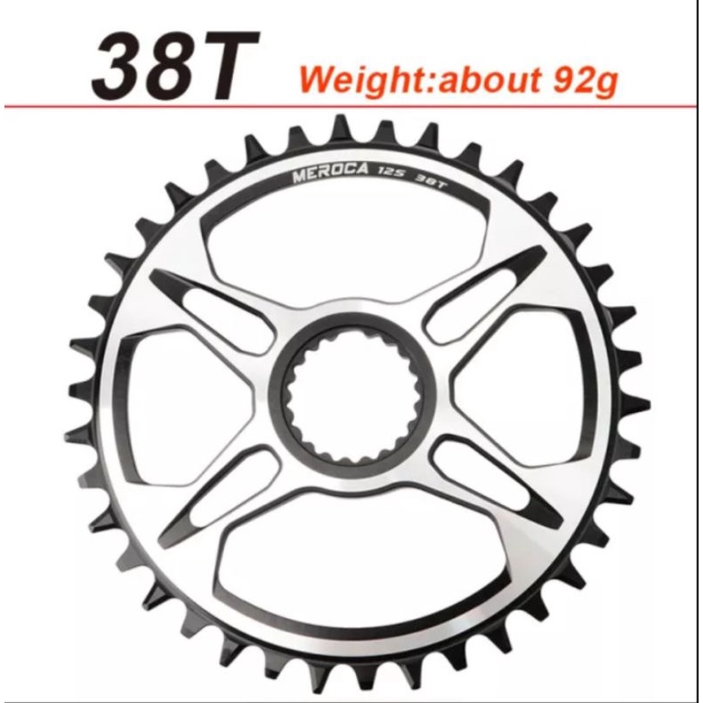 Meroca Chainring 38T 12 Speed Direct For Arm Crank Shimano M6100 M7100 M8100 M9100 Direct Mount Chain ring Shimano