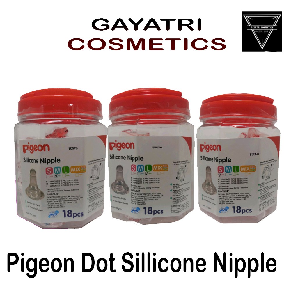 Pigeon DOT Silicone Nipple Toples