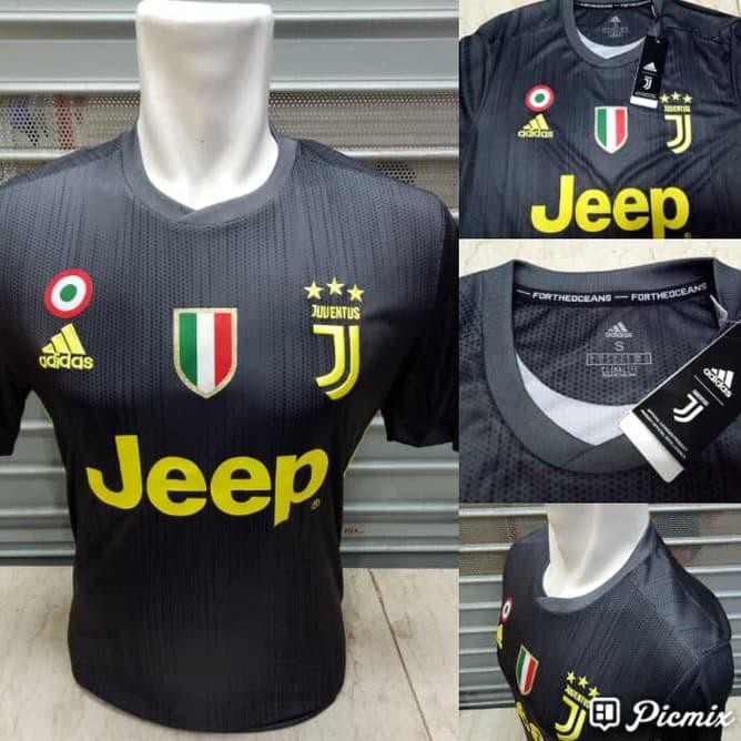 606W Jersey Bola Juventus 3Rd 2018/2019 Grade Ori X4Bk
