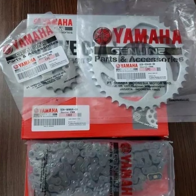 GEAR SET JUPITER MX LAMA ASLI ORI YAMAHA 1S7 W001A 00