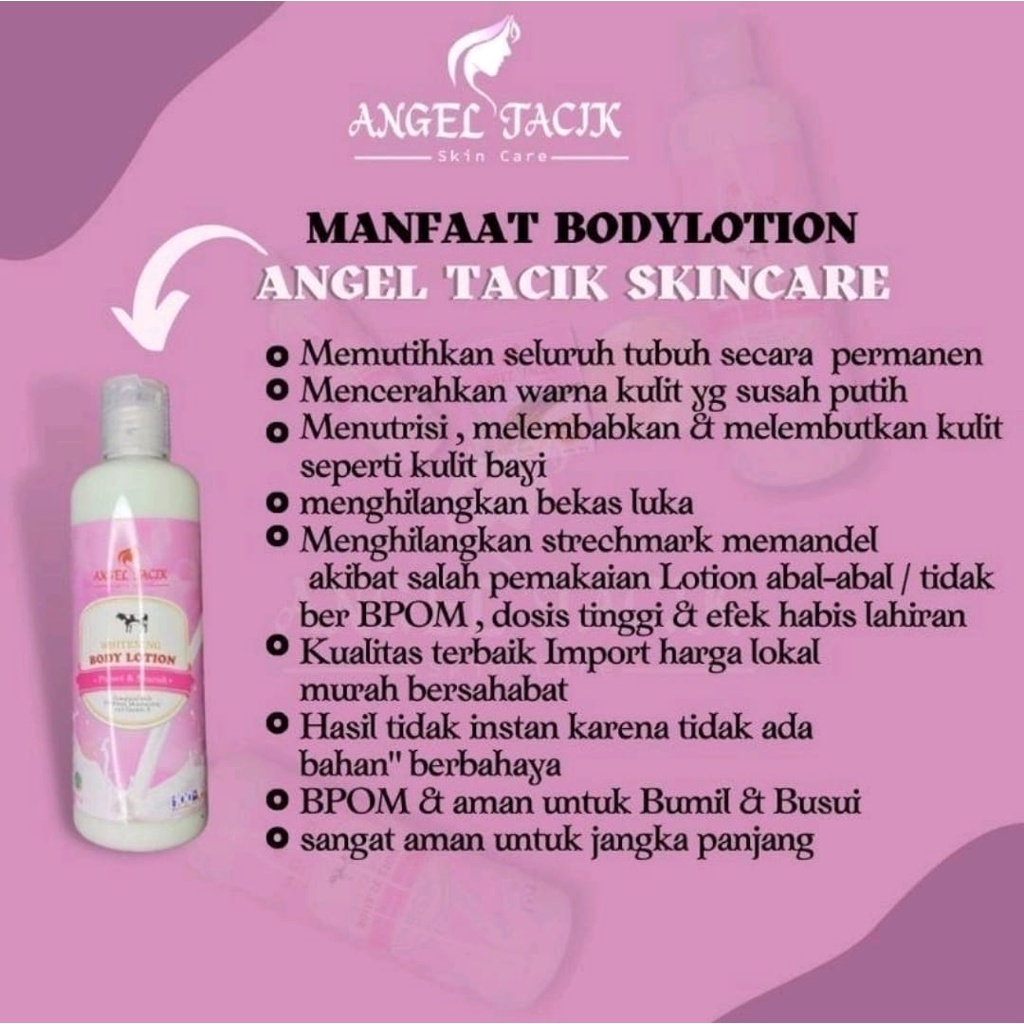 ANGEL TACIK WHITENING BODY LOTION ORIGINAL