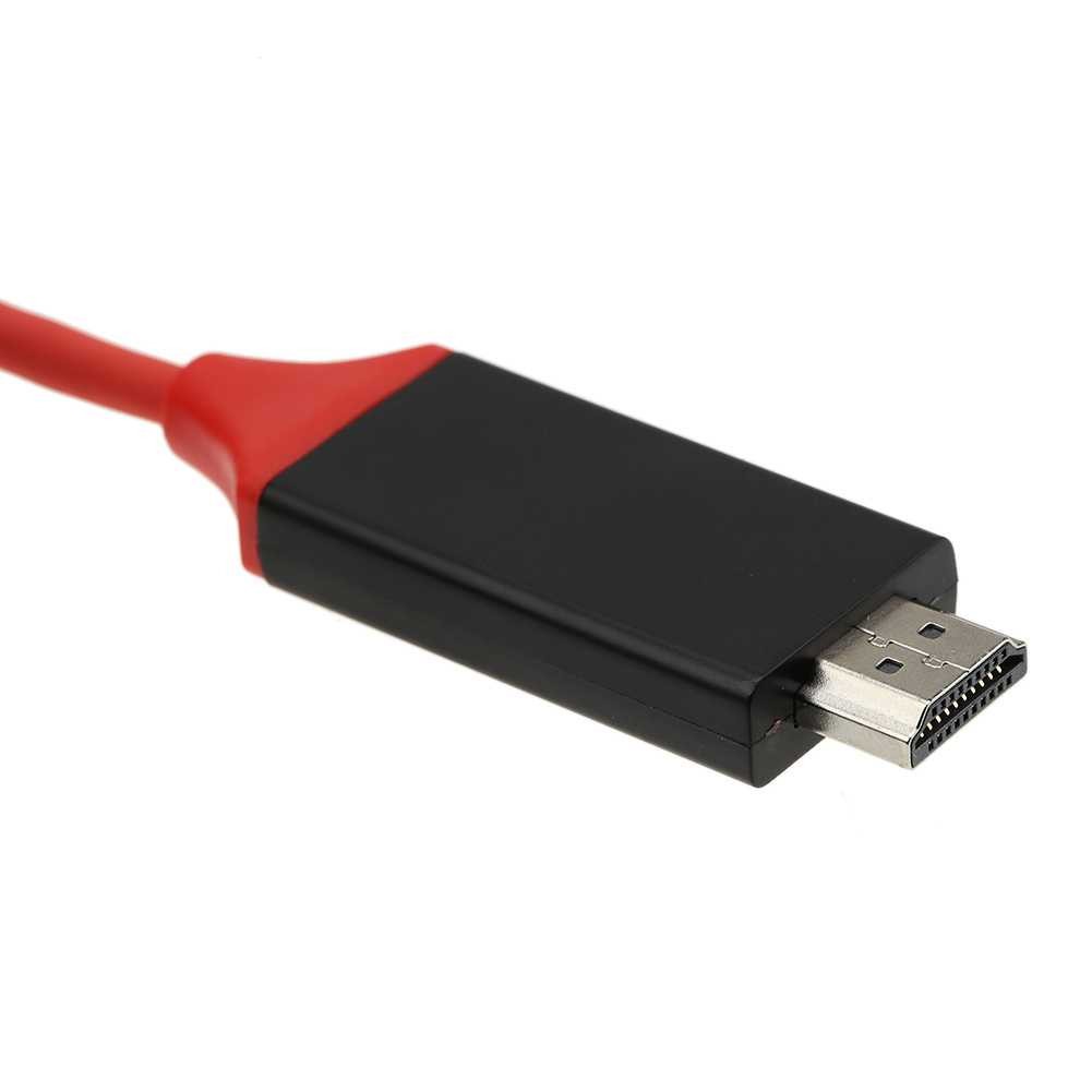 FSU Kabel Konverter USB Type C to HDMI 4K 2 Meter Cable Data HP Laptop ke Monitor Murah Multifungsi