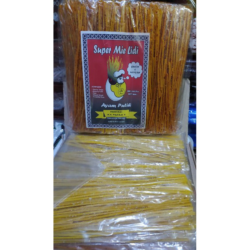 

Mie lidi/Super mie lidi 1pack