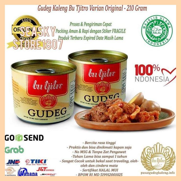 

[ GUDEG KALENG BU TJITRO]