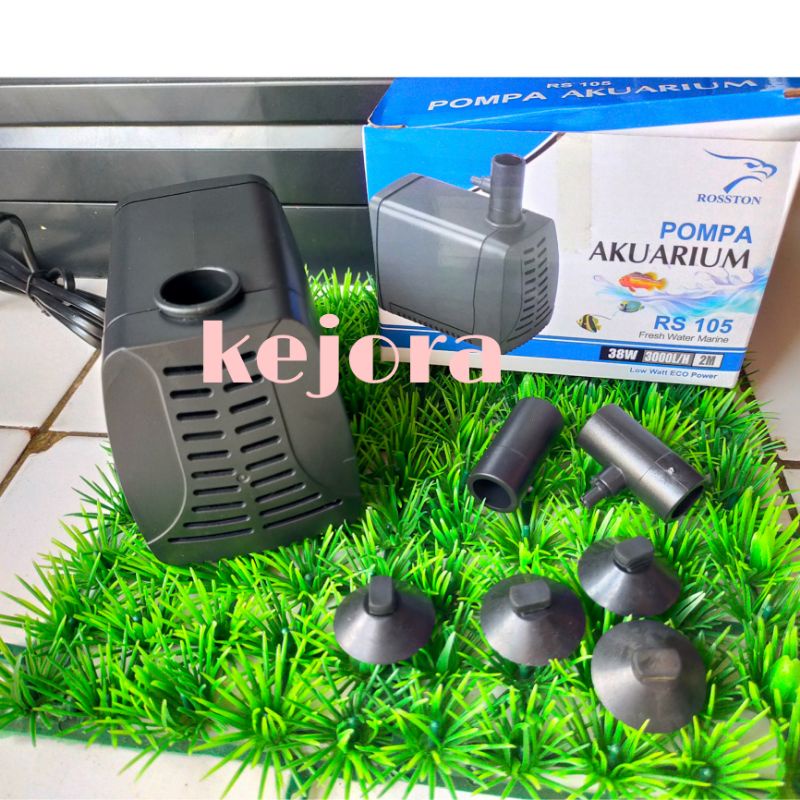 Rosston RS 105 RS105 pompa celup kolam aquarium aquascape