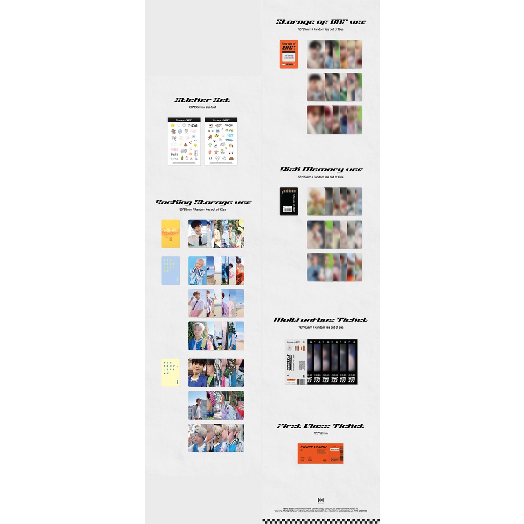 ONF - Special Album Storage of ONF (CD, KiT, Platform)