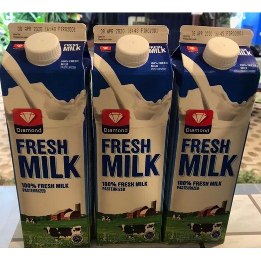 

FRESH MILK DIAMOND PLAIN 1LTR