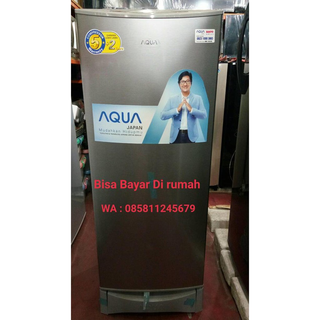 KULKAS 1 PINTU SANYO AQUA SLIM BEAUTY 2 190 23 24 25 26 27 28 29 31 32 33 34 35 36 37 38 39 40 41 42