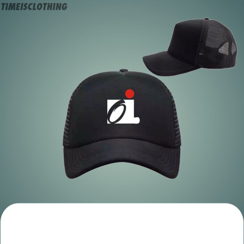 TOPI TRUCKER IWAN FALS OI LOGO TIC