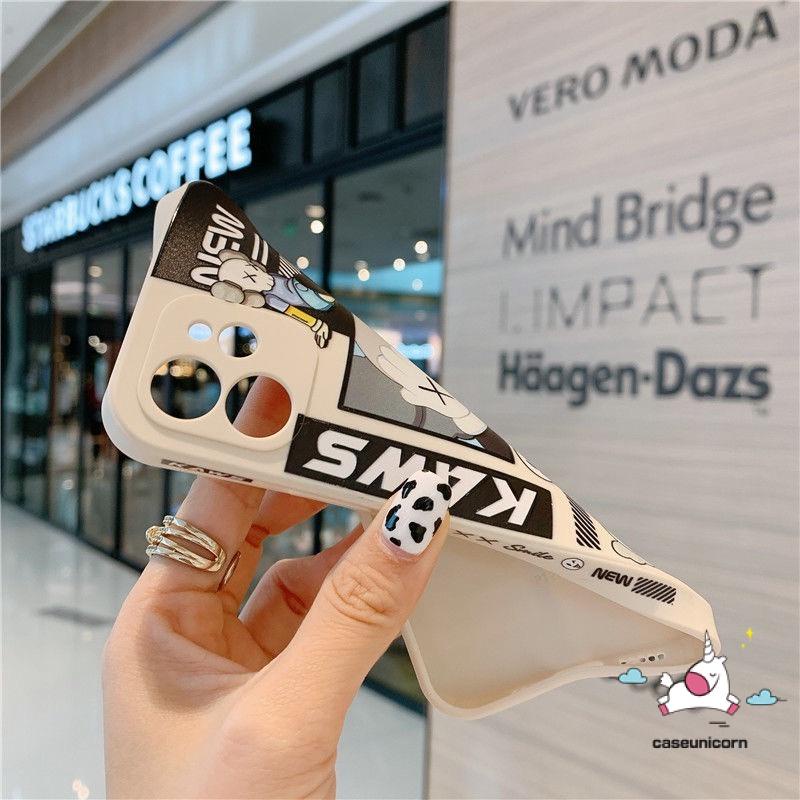 Soft Case Kaws Sesame Street 4 Sisi Cover Oppo A77s A15 A57 2022 A5s A12 A95 A16 A54 A76 A7 A16E A5 A9 A53 A55 A31 A11 A36 A92 A1K A76 A76 A72 A52 5F 62 Cover Motif Print