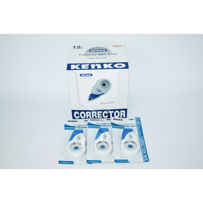 

Hari Ini Correction Tape Kenko Ct-309 Ukuran 5Mm X 12M Promo