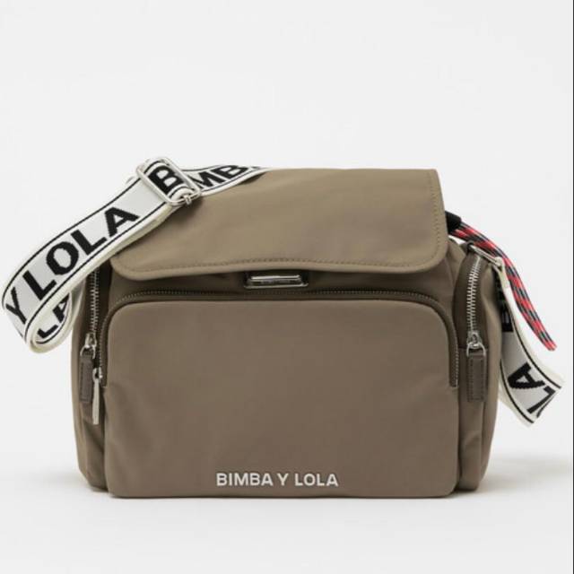Tas bimba y lola cb crossbody khaki madem new original