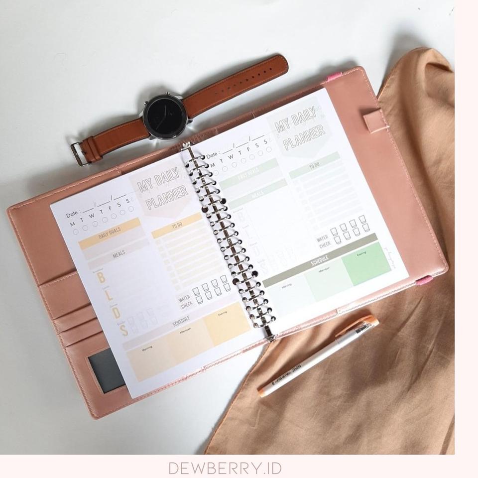 

DAILY PLANNER (PAPER ONLY, SIZE : A5&B5) | dewberry.id RVcb ➪