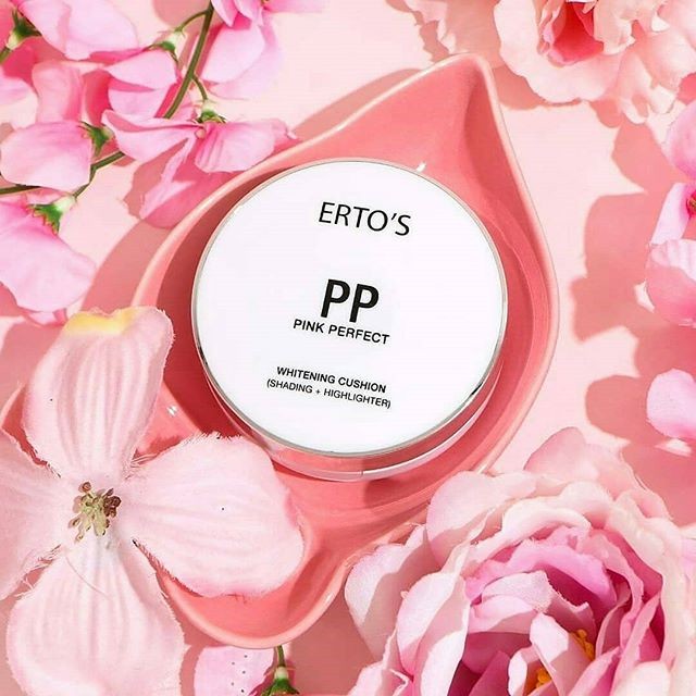 ERTOS PP Pink Perfect Whitening Cushion Shading &amp; Highlighter