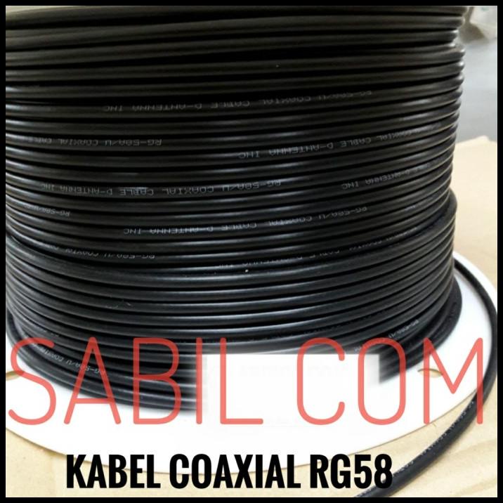Kabel Antena Radio / Kabel Coaxial Rg58 D Antena