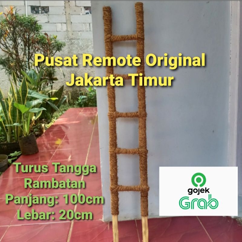 TURUS TANGGA TANAMAN RAMBATAN 100X20 1 METER x 20cm