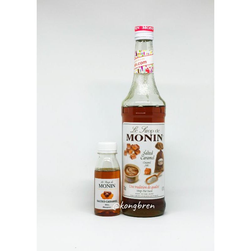 Sirup Monin Salted Caramel Repack 100ml - Monin Syrup Salted Caramel 100 ml