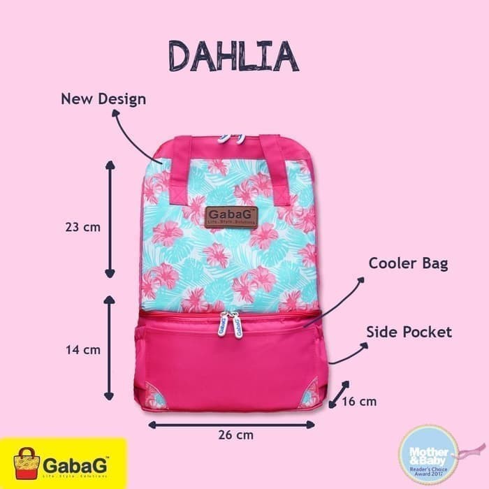 Cooler Bag Gabag Sling Series - Tas Pendingin Asi Gabag - Dahlia