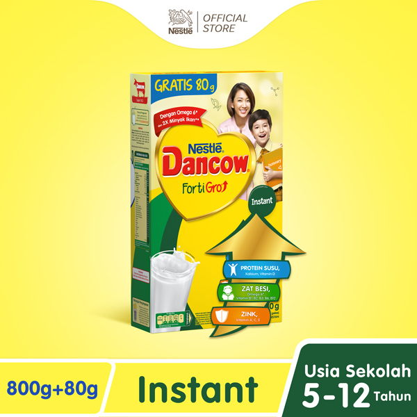 

Nestle Dancow Fortigro - Susu Bubuk Instan 880 gr