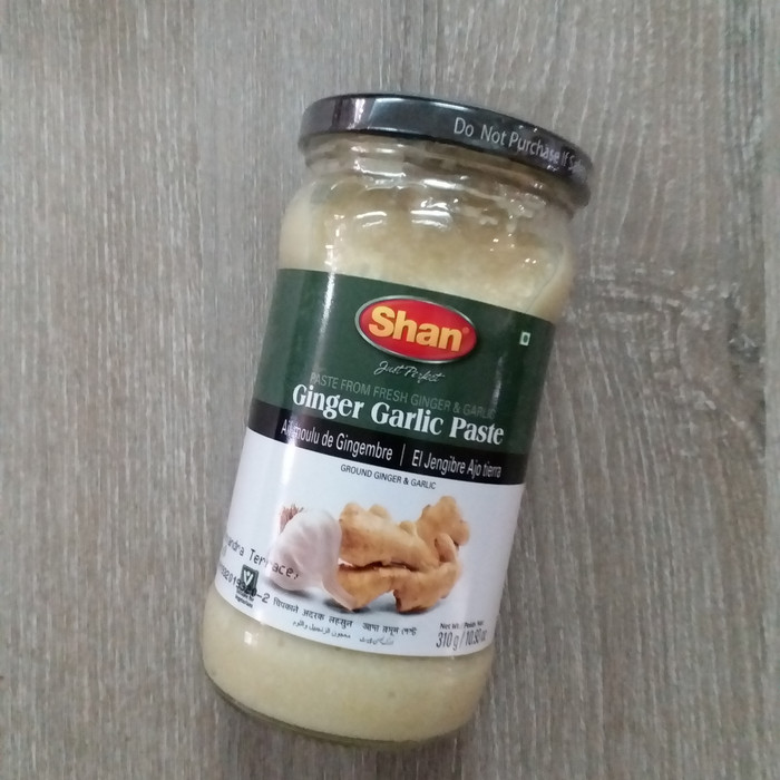 

Ready- Shan Ginger Garlic Paste Bumbu Pakistan India