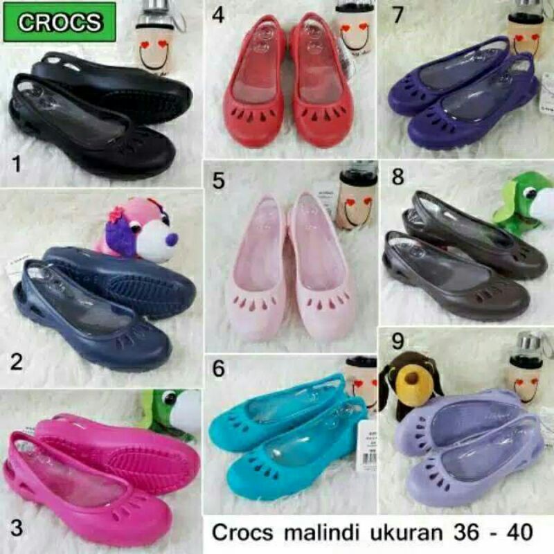 SANDAL CROCS MALINDI FLATSHOES WOMEN