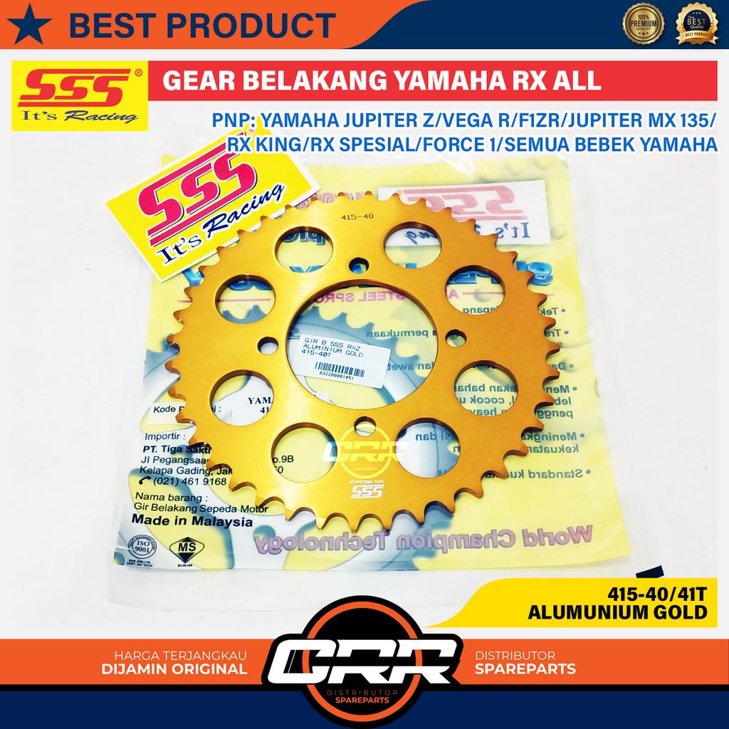 Gear Gir Belakang SSS 415 Yamaha RX Jupiter Z Vega R Jupiter MX F1ZR Force 1 Bebek Yamaha RX King Uk