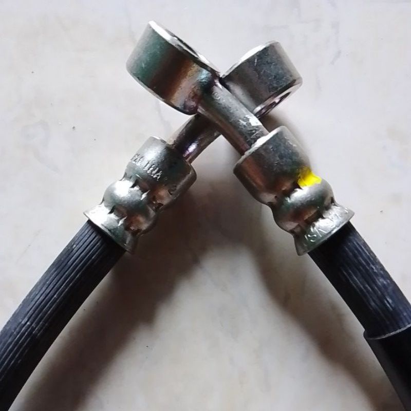 selang rem cakram kabel rem belakang kawasaki klx 150 panjang 60cm /23 inc original