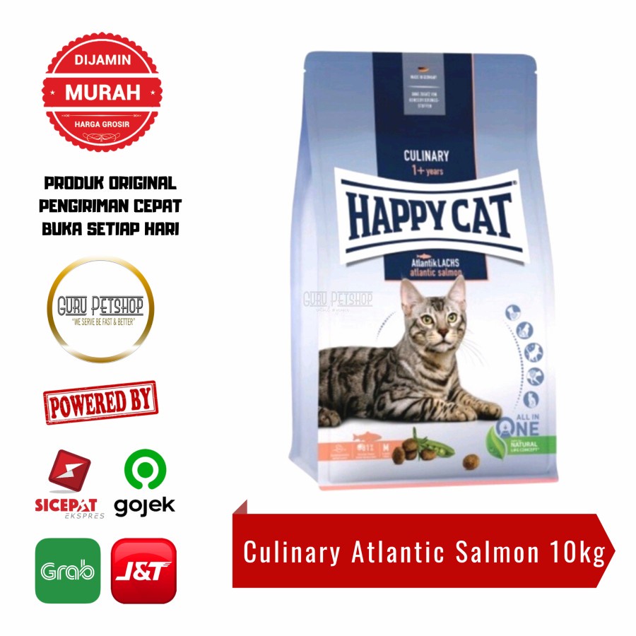 Happy Cat Culinary Salmon 10kg Freshpack Supreme Atlantic Salmon