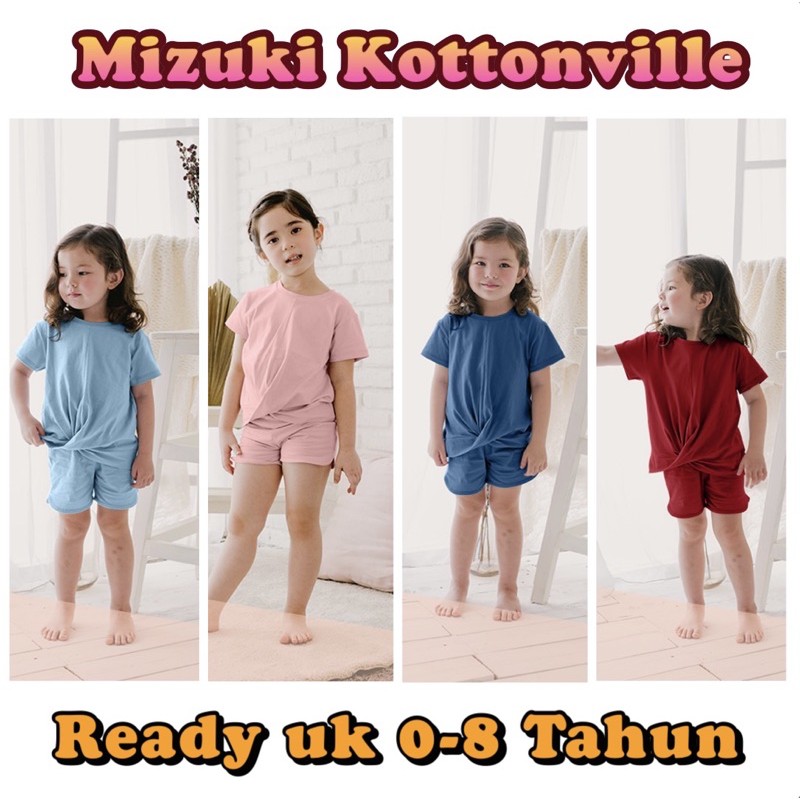 CBKS Takoyakids Mizuki Cross Top Set 1-8 Tahun Kottonville