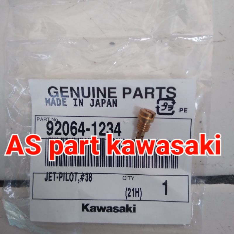 pilot jet ninja 250 karbu ninja 250r original