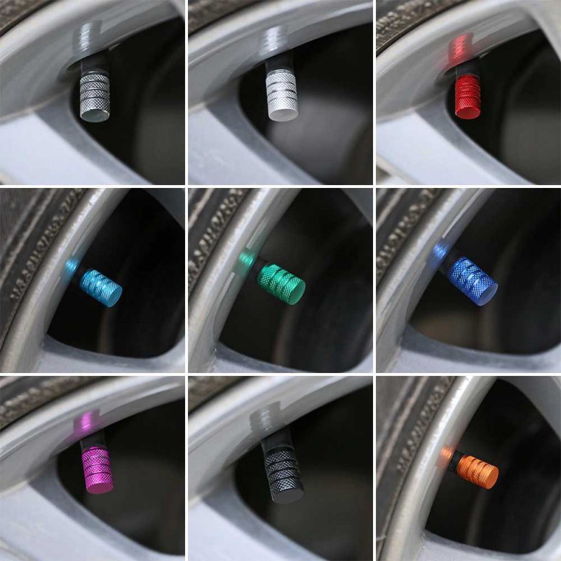 Bicycle Valve Cap 4 Pcs Tutup Pentil Ban Sepeda