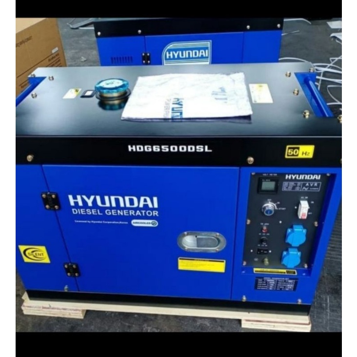 genset disel hyundai korea 5000watt genset diesel 5000 watt hyundai korea