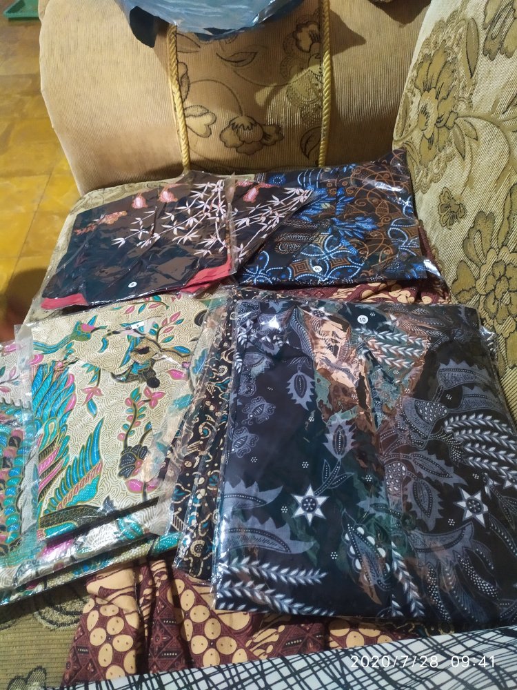 Maura Couple - Sania Ruffle Batik Couple