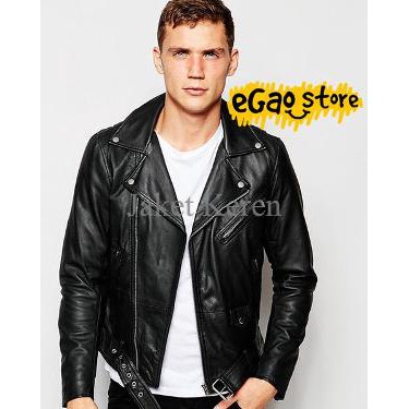 Unik Jaket Ramones Semi Kulit Berkualitas