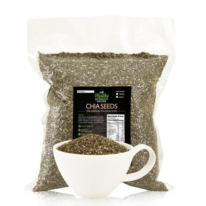 

Natural Black Chia Seed (Seeds) 200 gr STOK TERBATAS