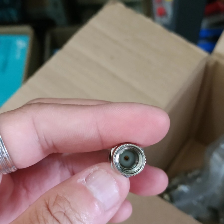 BNC Taiwan Connector Grade A untuk kabel CCTV