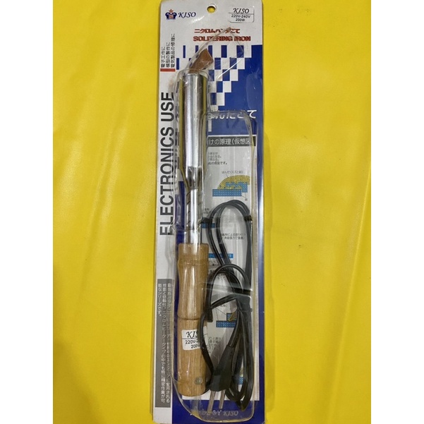 Alat Solder Las Kiso / Alat Soldering iron kiso / Solder 200 watt