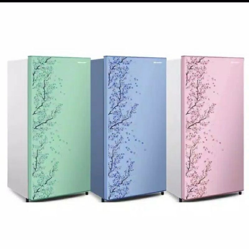 Kulkas SHARP SJ-N182 sj182 1 pintu 166 liter kirei 3 promo garansi resmi