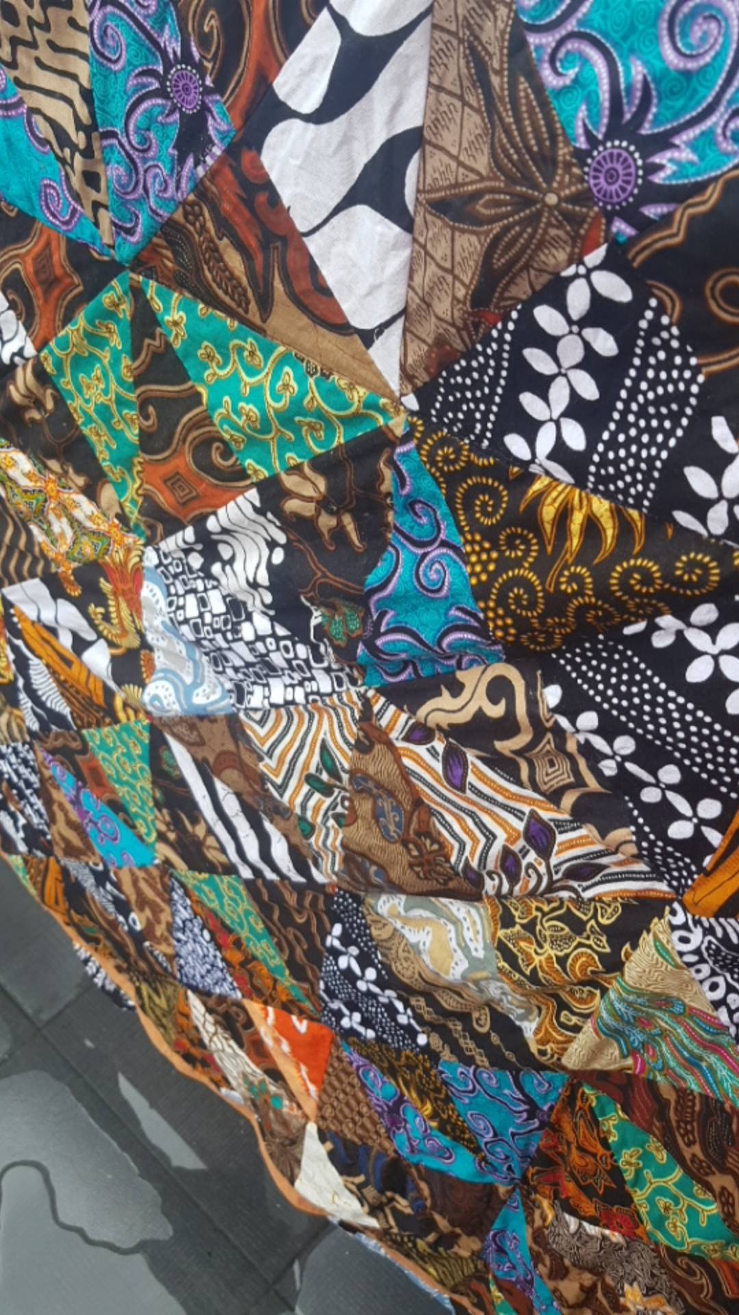 Selimut Batik Perca 2x2 Meter