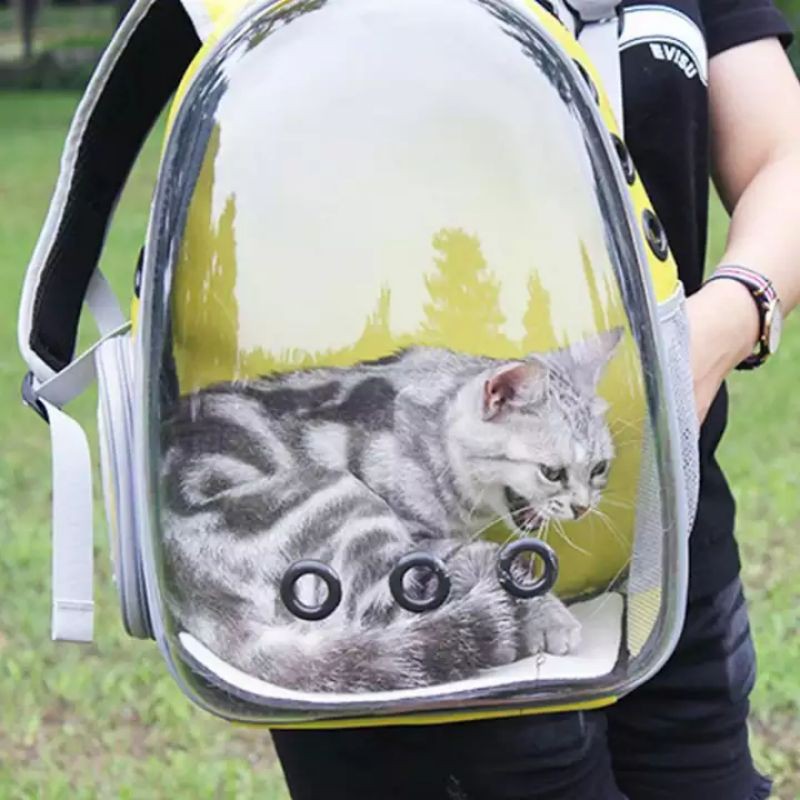 Tas Ransel / Tas Astronot Kucing , Doggie, Musang Atau Hewan Lainnya