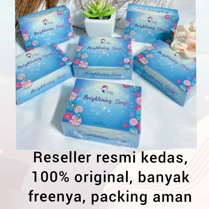 sabun kedas beauty / sabun pemutih wajah Original / reseller resmi