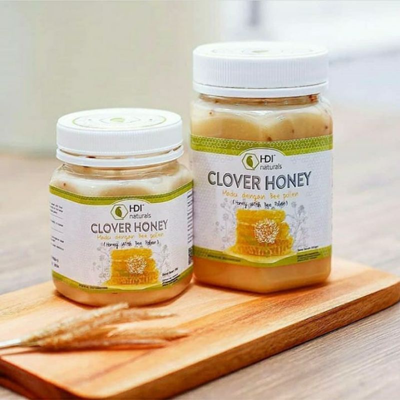 Hdi Clover Honey 1kg / Madu Hdi 1kg Free sendok