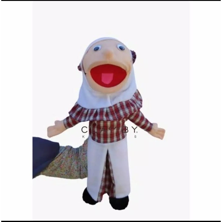 Boneka Tangan Muppet Santri Putri | Mainan Anak Boneka Dongeng TERMURAH