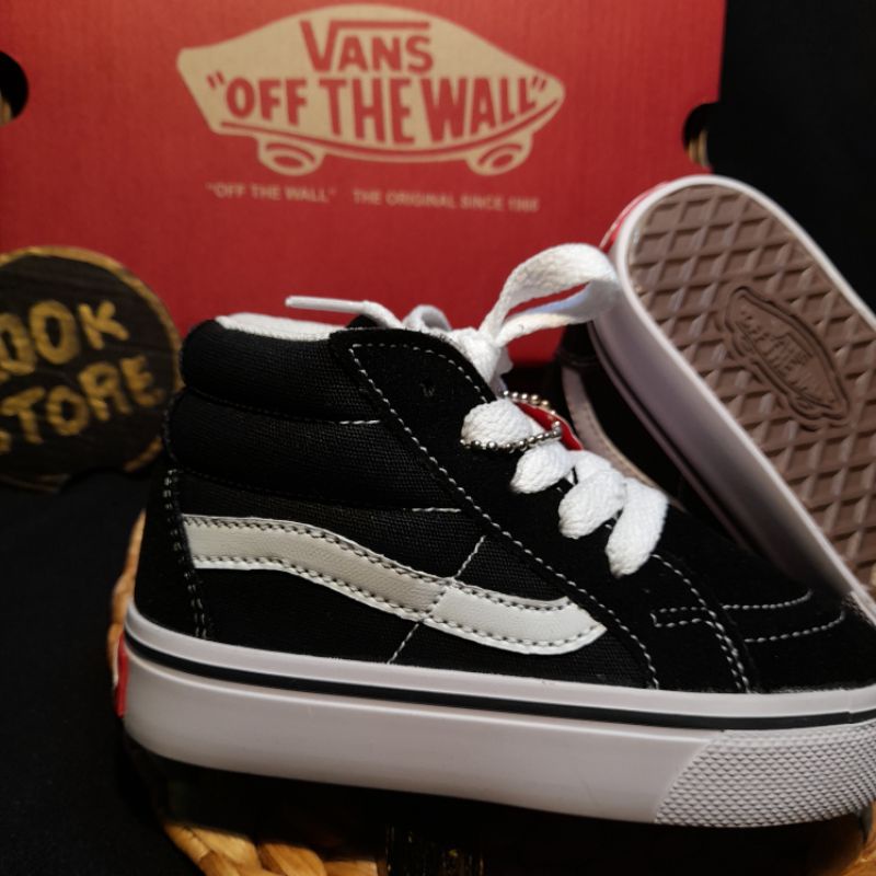 sepatu anak laki laki perempuan sk8 high sneakers kids sepatu sekolah anak