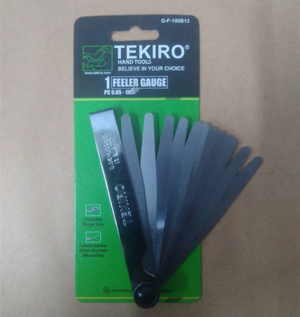 TEKIRO-Feeler Gauge 13 Blade