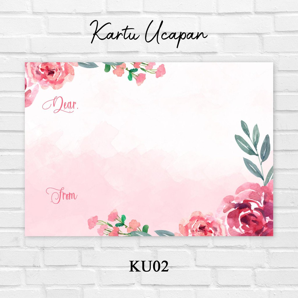 

Greeting Card / Kartu Ucapan Ulang Tahun