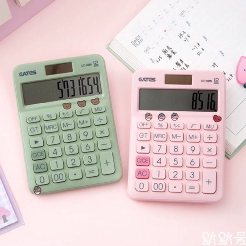 cute calculator colourful